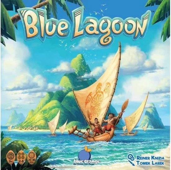 Blue Orange Gaming Blue Orange Blue Lagoon Oorlogsspel Kinderen & Volwassenen 5 Blue Orange Gaming Blue Orange Blue Lagoon Oorlogsspel Kinderen & Volwassenen - Afbeelding 5