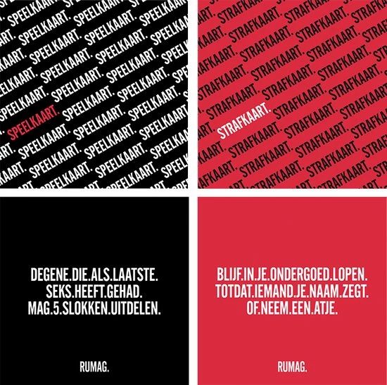 RUMAG Drankspel Te Veel Info (18+) Zwart 2 RUMAG Drankspel Te Veel Info (18+) Zwart - Afbeelding 2