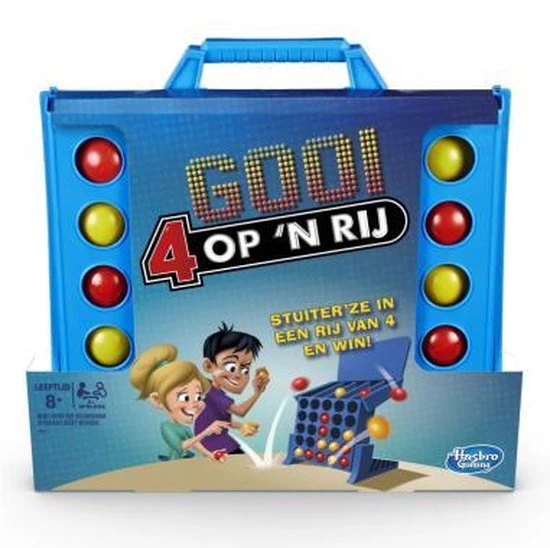 Hasbro Gooi Vier Op 'N Rij - Actiespel 3 Hasbro Gooi Vier Op 'N Rij - Actiespel - Afbeelding 3