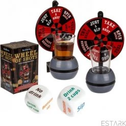 ESTARK Drankspel / Drinkspel - Draaiwiel Met Opdrachten - Shotglas - Dobbelstenen Met Doe Opdracht - Roulette - Drankspelletje - Drink - Drank - Spel - Drinken - Shots - Party - Partyspel - Dobbelen - LUXE SET - 4 Delig 19 ESTARK Drankspel / Drinkspel - Draaiwiel Met Opdrachten - Shotglas - Dobbelstenen Met Doe Opdracht - Roulette - Drankspelletje - Drink - Drank - Spel - Drinken - Shots - Party - Partyspel - Dobbelen - LUXE SET - 4 Delig -spellen-voor-volwassenen Verkoopwinkel 550x549 12