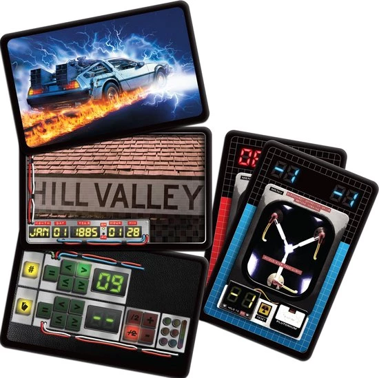 Back To The Future - Delorean - Shuffle Retro - Kaartspel 5 Back To The Future - Delorean - Shuffle Retro - Kaartspel - Afbeelding 5