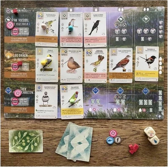 Merkloos Spellenbundel - 3 Stuks - Wingspan & Uitbreidingen Oceani & Europa 10 Merkloos Spellenbundel - 3 Stuks - Wingspan & Uitbreidingen Oceani & Europa - Afbeelding 10