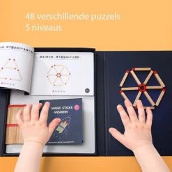 Dorjee Magic Sticks Puzzel - Houten Montessori Speelgoed -spellen-voor-volwassenen Verkoopwinkel 550x550 104