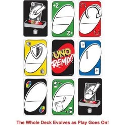 UNO Remix - Mattel Games - Kaartspel -spellen-voor-volwassenen Verkoopwinkel 550x550 116