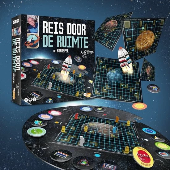 Andre Kuipers Just Games Bordspel Reis Door De Ruimte Met Andr Kuipers 3 Andre Kuipers Just Games Bordspel Reis Door De Ruimte Met Andr Kuipers - Afbeelding 3