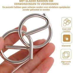 Merkloos IQ Puzzel Set - Breinbreker - IQ Puzzel 3D - Hersenkraker -IQ Puzzel Metaal - Brain Teaser - Brain Games - Brain Puzzle - Set Van 12 IQ Puzzels 10 Merkloos IQ Puzzel Set - Breinbreker - IQ Puzzel 3D - Hersenkraker -IQ Puzzel Metaal - Brain Teaser - Brain Games - Brain Puzzle - Set Van 12 IQ Puzzels -spellen-voor-volwassenen Verkoopwinkel 550x550 13
