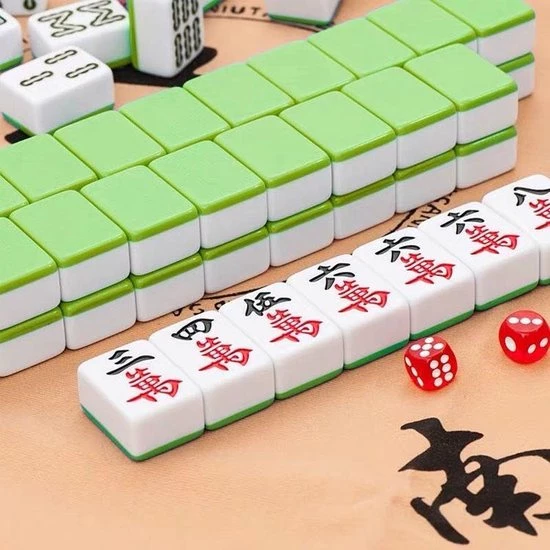 Merkloos Professioneel 42mm XXL Competitie Kwaliteit Mahjong Acryl Majiang Met Aluminium Doos 12 Merkloos Professioneel 42mm XXL Competitie Kwaliteit Mahjong Acryl Majiang Met Aluminium Doos - Afbeelding 12