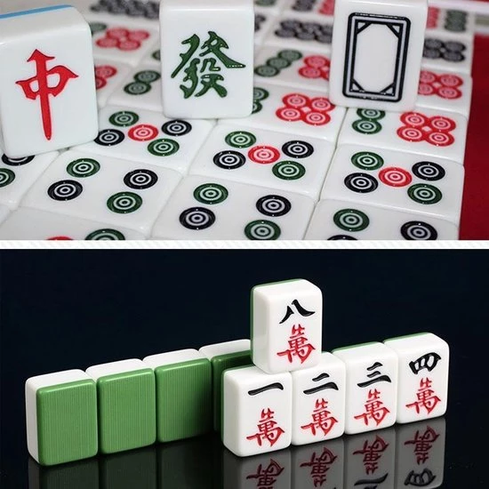 Merkloos Professioneel 42mm XXL Competitie Kwaliteit Mahjong Acryl Majiang Met Aluminium Doos 14 Merkloos Professioneel 42mm XXL Competitie Kwaliteit Mahjong Acryl Majiang Met Aluminium Doos - Afbeelding 14