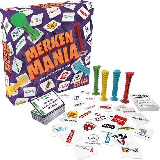 Goliath Merkenmania - Kaartspel - Partyspel 7 Goliath Merkenmania - Kaartspel - Partyspel - Afbeelding 7