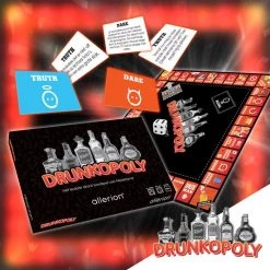 Allerion? Allerion Drunkopoly Time To Get Drunk Drankspel Monopoly Bordspel 8 Personen Inclusief Cocktail Speelkaarten 10 Allerion? Allerion Drunkopoly Time To Get Drunk Drankspel Monopoly Bordspel 8 Personen Inclusief Cocktail Speelkaarten -spellen-voor-volwassenen Verkoopwinkel 550x550