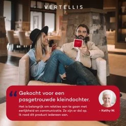 Vertellis Relatie Editie - Gespreksstarters - Relatiespel Voor Alle Liefdesrelaties, Ultiem Relatie Cadeau, Gesprekskaarten, Vragenspel Met Kaarten -spellen-voor-volwassenen Verkoopwinkel 550x550 259
