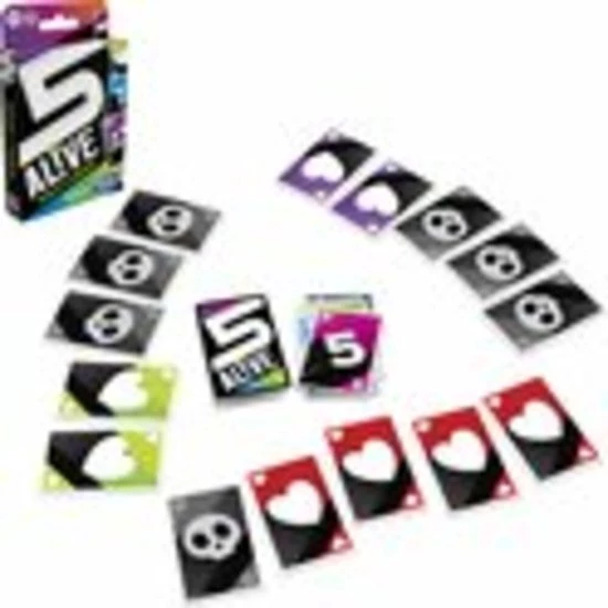 Hasbro Gaming 5 Alive - Kaartspel 2 Hasbro Gaming 5 Alive - Kaartspel - Afbeelding 2