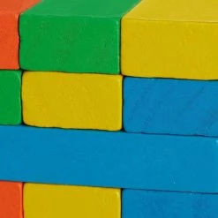 Relaxdays Blokkenspel Gekleurd - Stapeltoren - Houten Toren Spel - Blokkentoren Stapelspel -spellen-voor-volwassenen Verkoopwinkel 550x550 35