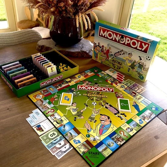 Hasbro Monopoly - 2 In 1 Bundel - Monopoly FC De Kampioenen & Monopoly Plopsa 3 Hasbro Monopoly - 2 In 1 Bundel - Monopoly FC De Kampioenen & Monopoly Plopsa - Afbeelding 3