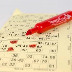 6996.02 Bingostiften 12 Stuks - Kleur: Rood -spellen-voor-volwassenen Verkoopwinkel 550x550 390