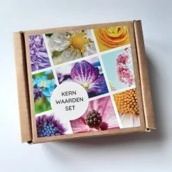 Liefsoppapier.nl Kernwaarden Set - Waarden Spel - Coachtool - Bloemen Associatiekaarten - Werkvorm | Liefs Op Papier