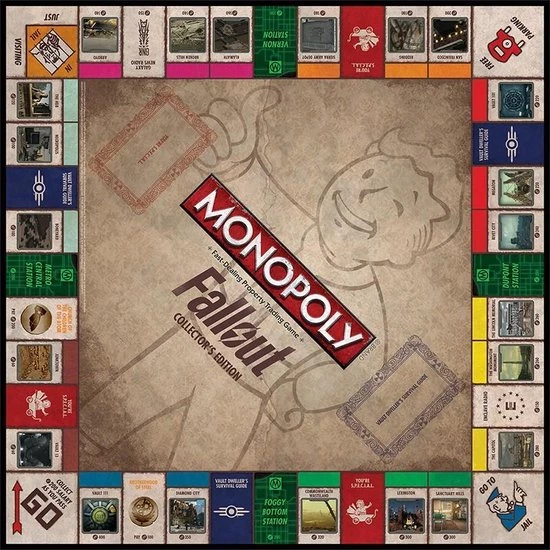 Monopoly Fallout 3 Monopoly Fallout - Afbeelding 3