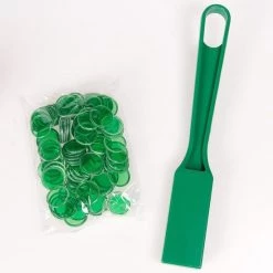7253.03 Bingofiches 17mm Met Magneetstok - Kleur: Groen -spellen-voor-volwassenen Verkoopwinkel 550x550 88