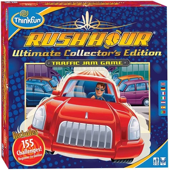 ThinkFun Rush Hour Ultimate - Breinbreker 10 ThinkFun Rush Hour Ultimate - Breinbreker - Afbeelding 10
