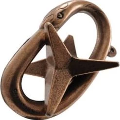 Hanayama Huzzle Breinbreker Cast Star 11,8 Cm Staal Brons -spellen-voor-volwassenen Verkoopwinkel 550x556 2