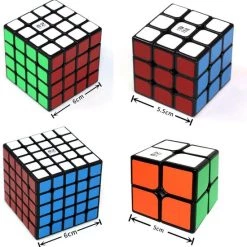 Qiyi 4 In 1 Voordeelpakket - Speed Cube - MoYu Cube - Speed Cube - Breinbreker 2x2, 3x3, 4x4, 5x5 -spellen-voor-volwassenen Verkoopwinkel 550x556 8