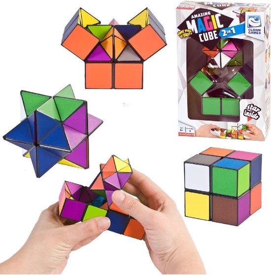 Magic Puzzle Clown Magic Cube 2-in-1 1 Magic Puzzle Clown Magic Cube 2-in-1