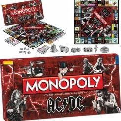 Monopoly ACDC - Engelstalig Bordspel
