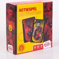Rode Duivels - Belgian Red Devils - Shuffle - Kaartspel - Actiespel