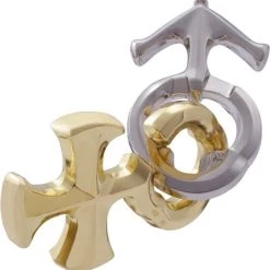 Huzzle Breinbreker Cast Dolce 11,8 Cm Staal Zilver/goud -spellen-voor-volwassenen Verkoopwinkel 550x560 2