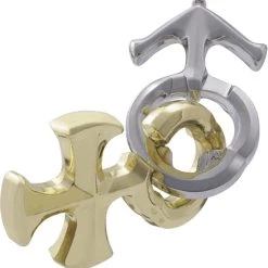 Huzzle Breinbreker Cast Dolce 11,8 Cm Staal Zilver/goud -spellen-voor-volwassenen Verkoopwinkel 550x560 3