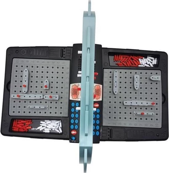 Lexibook Pratende Zeeslag (Frans Italiaans Nederlands Duits), 1 Of 2 Spelers, Bordspel, Interactief, Geluidseffecten, Strategie, Batterijvoeding, Grijs/zwart, GT2800 2 Lexibook Pratende Zeeslag (Frans Italiaans Nederlands Duits), 1 Of 2 Spelers, Bordspel, Interactief, Geluidseffecten, Strategie, Batterijvoeding, Grijs/zwart, GT2800 - Afbeelding 2