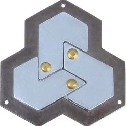Huzzle Breinbreker Cast Hexagon 11,8 Staal Zilver -spellen-voor-volwassenen Verkoopwinkel 550x564 5