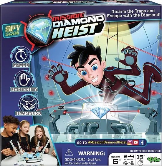 Spy Code Spel Mission Diamond Heist 1 Spy Code Spel Mission Diamond Heist