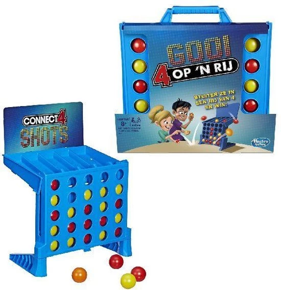 Hasbro Gooi Vier Op 'N Rij - Actiespel 7 Hasbro Gooi Vier Op 'N Rij - Actiespel - Afbeelding 7