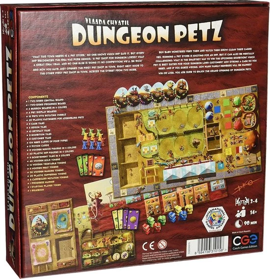 Czech Games Edition Dungeon Petz - EN 2 Czech Games Edition Dungeon Petz - EN - Afbeelding 2