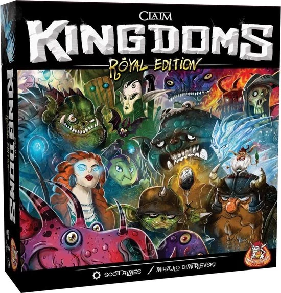 White Goblin Games Bordspel Claim Kingdoms Royal Edition (nl) 1 White Goblin Games Bordspel Claim Kingdoms Royal Edition (nl)