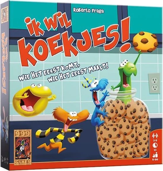 999 Games Ik Wil Koekjes! Kaartspel 1 999 Games Ik Wil Koekjes! Kaartspel