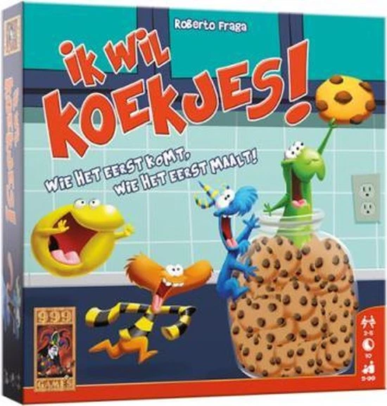999 Games Ik Wil Koekjes! Kaartspel 6 999 Games Ik Wil Koekjes! Kaartspel - Afbeelding 6
