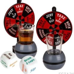 ESTARK Drankspel / Drinkspel - Draaiwiel Met Opdrachten - Shotglas - Dobbelstenen Met Doe Opdracht - Roulette - Drankspelletje - Drink - Drank - Spel - Drinken - Shots - Party - Partyspel - Dobbelen - LUXE SET - 4 Delig 15 ESTARK Drankspel / Drinkspel - Draaiwiel Met Opdrachten - Shotglas - Dobbelstenen Met Doe Opdracht - Roulette - Drankspelletje - Drink - Drank - Spel - Drinken - Shots - Party - Partyspel - Dobbelen - LUXE SET - 4 Delig -spellen-voor-volwassenen Verkoopwinkel 550x578 13