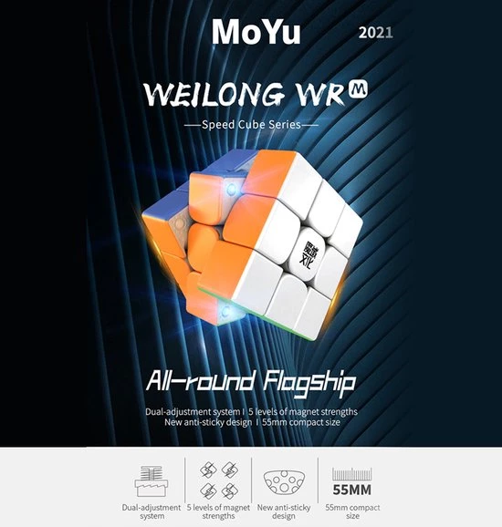 Moyu Weilong WR M 2021 (lite Version) 14 Moyu Weilong WR M 2021 (lite Version) - Afbeelding 14