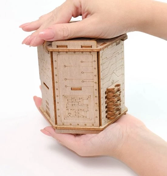 Escapewelt Fort Knox Houten 3d Puzzel Escaperoom 2 Escapewelt Fort Knox Houten 3d Puzzel Escaperoom - Afbeelding 2