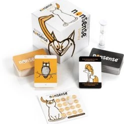Editions Du Hibou Nonsense Familie - Kaartspel -spellen-voor-volwassenen Verkoopwinkel 550x581