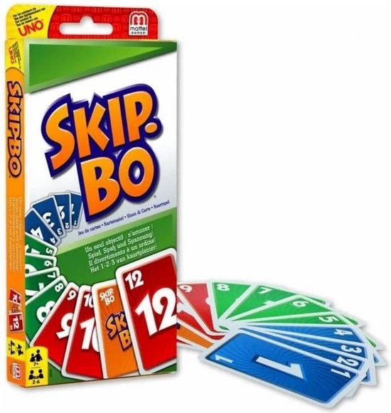 999 Games Spellenbundel - Kaartspel - 2 Stuks - Skip-Bo & Qwirkle 2 999 Games Spellenbundel - Kaartspel - 2 Stuks - Skip-Bo & Qwirkle - Afbeelding 2
