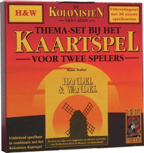 999 Games De Kolonisten Van Catan: Het Kaartspel Handel & Wandel - Gezelschapsspel 1 999 Games De Kolonisten Van Catan: Het Kaartspel Handel & Wandel - Gezelschapsspel