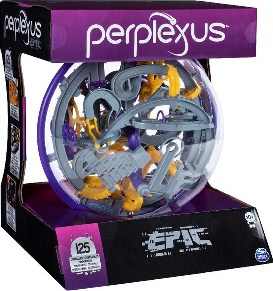 Perplexus - Epic - Breinbreker - 3D-doolhofspel - Met 125 Obstakels 2 Perplexus - Epic - Breinbreker - 3D-doolhofspel - Met 125 Obstakels - Afbeelding 2