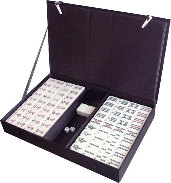 TA-HWA Mahjong Spel - In Zijden Doos M 3 TA-HWA Mahjong Spel - In Zijden Doos M - Afbeelding 3