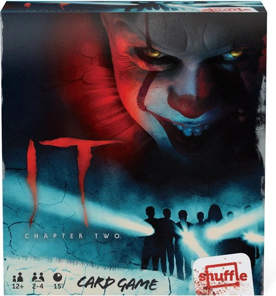 Shuffle - IT - Co Peratief Kaartspel - Horror 3 Shuffle - IT - Co Peratief Kaartspel - Horror - Afbeelding 3