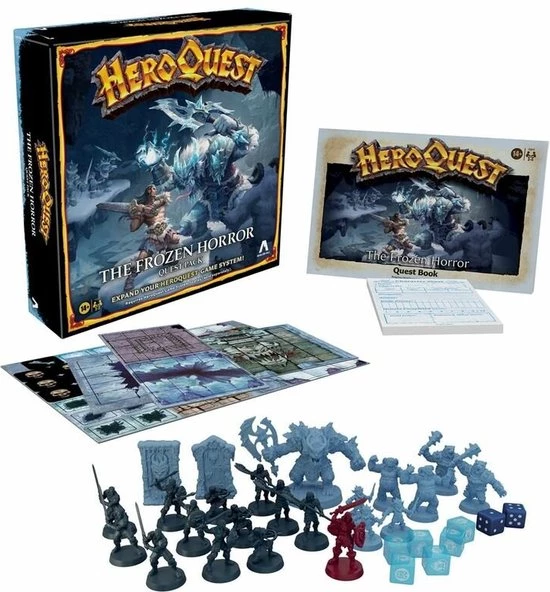 Hasbro Gaming Avalon Hill HeroQuest The Frozen Horror - Uitbreiding - EN 7 Hasbro Gaming Avalon Hill HeroQuest The Frozen Horror - Uitbreiding - EN - Afbeelding 7