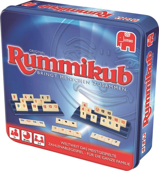 Jumbo Original Rummikub - Duitstalig 2 Jumbo Original Rummikub - Duitstalig - Afbeelding 2