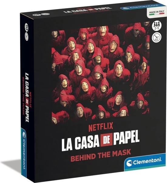 Clementoni Bordspel - La Casa De Papel - Behind The Mask 3 Clementoni Bordspel - La Casa De Papel - Behind The Mask - Afbeelding 3